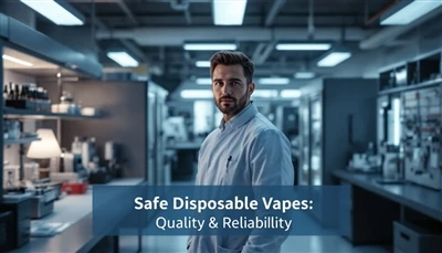 Vapes dùng một lần an toàn: Chất lượng và độ tin cậy