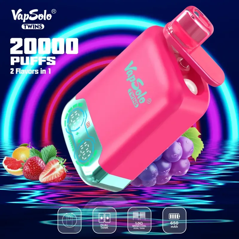 Cách sử dụng VapSolo Twins 20000: Hướng dẫn cho người mới bắt đầu về Vaping h...