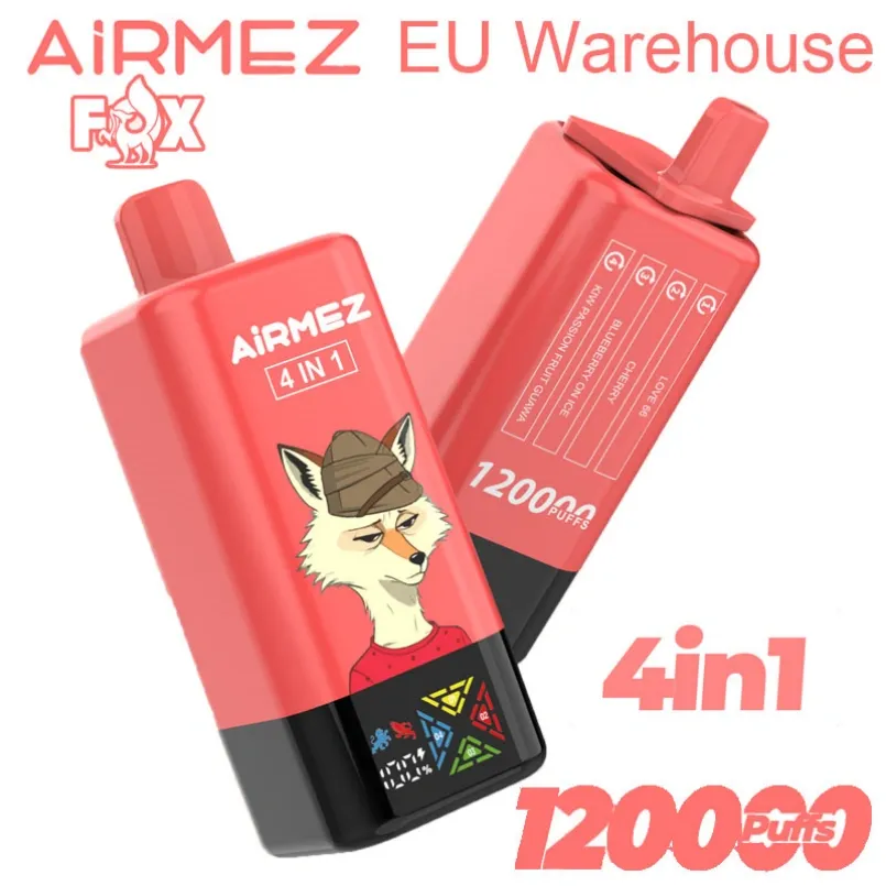 Airmez Fox 120000 Puffs 120K Vape dùng một lần 4 trong 1