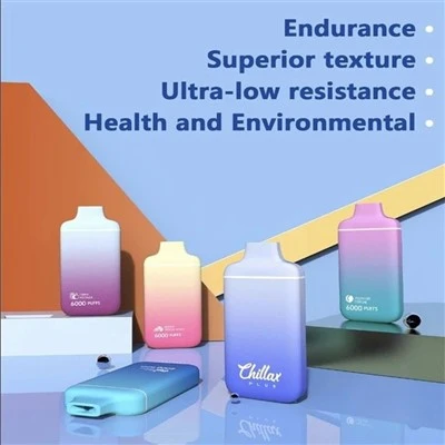 Chillax cộng với 6000 puffs dùng một lần