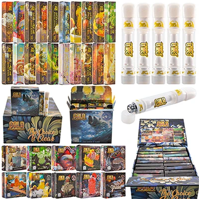 GCC Vape Cart Gold Coast Clear 510thread Pin Atomizer