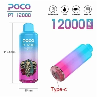 POCO PT 12000 Puffs Vape